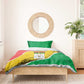 Happy Burkina Faso Bedding Set Independence Day - Bogolan Pattern - African Pride