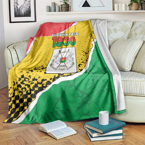 Happy Burkina Faso Blanket Independence Day - Bogolan Pattern - African Pride