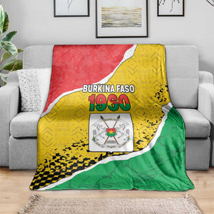 Happy Burkina Faso Blanket Independence Day - Bogolan Pattern - African Pride