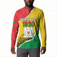 Personalized Burkina Faso Independence Day Button Sweatshirt Coat Of Arms - Grunge Style