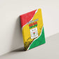 Happy Burkina Faso Canvas Wall Art Independence Day - Bogolan Pattern - African Pride