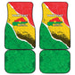 Happy Burkina Faso Car Mats Independence Day - Bogolan Pattern - African Pride