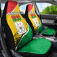 Happy Burkina Faso Car Seat Cover Independence Day - Bogolan Pattern - African Pride
