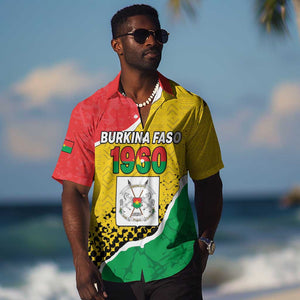 Personalized Happy Burkina Faso Hawaiian Shirt Independence Day - Bogolan Pattern - African Pride