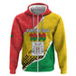 Personalized Happy Burkina Faso Hoodie Independence Day - Bogolan Pattern - African Pride
