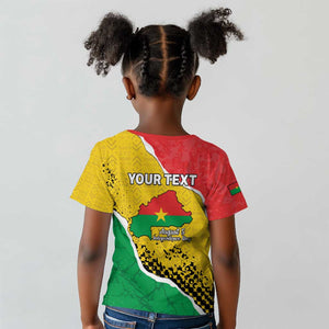 Personalized Happy Burkina Faso Kid T shirt Independence Day - Bogolan Pattern - African Pride