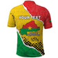 Personalized Happy Burkina Faso Polo Shirt Independence Day - Bogolan Pattern - African Pride