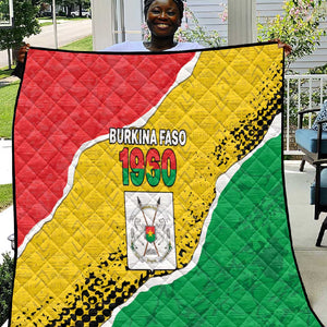 Happy Burkina Faso Quilt Independence Day - Bogolan Pattern - African Pride