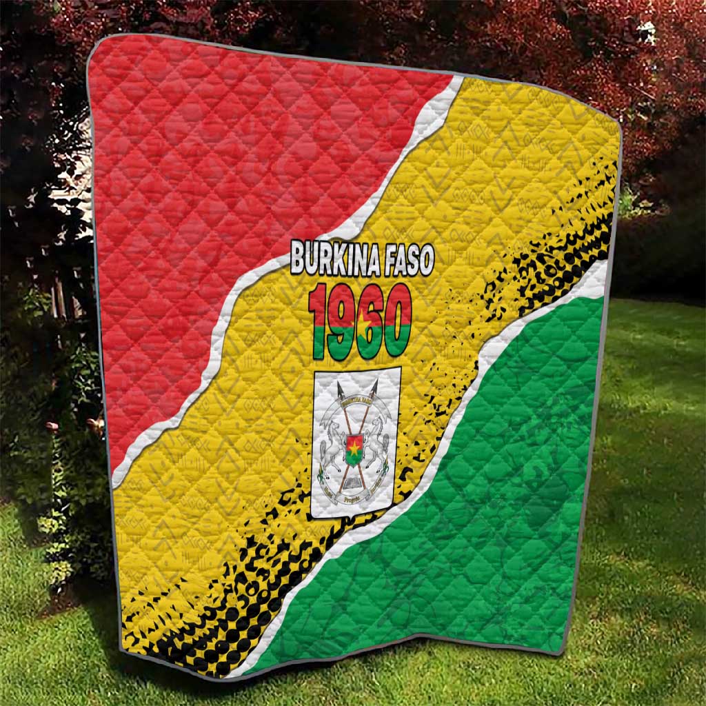 Happy Burkina Faso Quilt Independence Day - Bogolan Pattern - African Pride