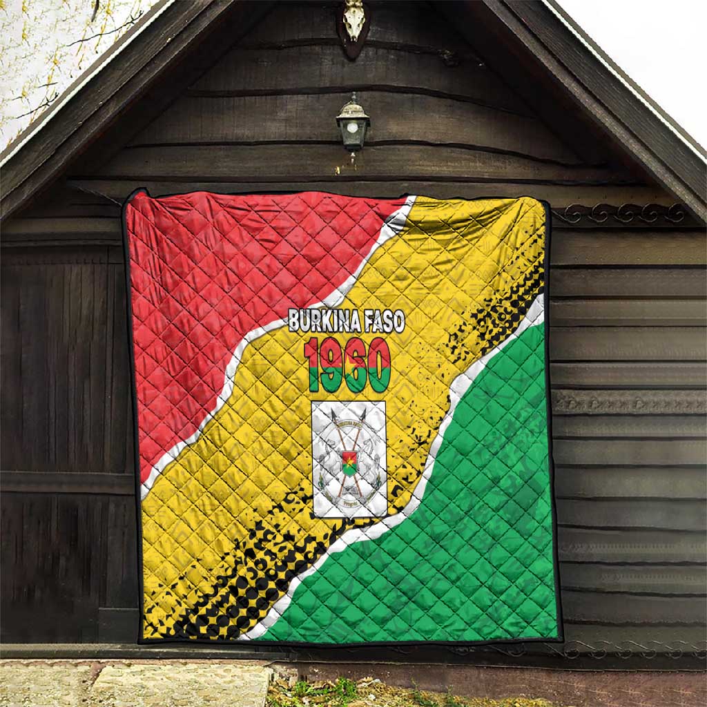 Happy Burkina Faso Quilt Independence Day - Bogolan Pattern - African Pride