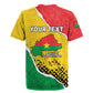 Personalized Happy Burkina Faso Rugby Jersey Independence Day - Bogolan Pattern - African Pride