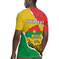 Personalized Happy Burkina Faso Rugby Jersey Independence Day - Bogolan Pattern - African Pride
