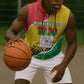 Personalized Happy Burkina Faso Sleeveless Zip Hoodie Independence Day - Bogolan Pattern - African Pride