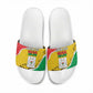 Burkina Faso Independence Day Slide Sandals Coat Of Arms - Grunge Style