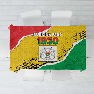 Happy Burkina Faso Tablecloth Independence Day - Bogolan Pattern - African Pride
