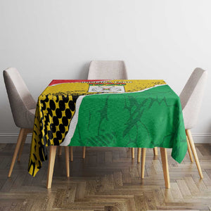 Happy Burkina Faso Tablecloth Independence Day - Bogolan Pattern - African Pride