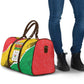 Burkina Faso Independence Day Travel Bag Coat Of Arms - Grunge Style