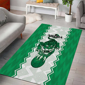 Afro Basketball Nigeria Area Rug Go Champions DTigers - African Pride