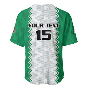 Afro Basketball Custom Nigeria Baseball Jersey Go Champions DTigers - African Pride