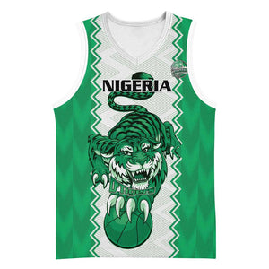 Afro Basketball Custom Nigeria Basketball Jersey Go Champions DTigers - African Pride