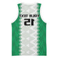 Afro Basketball Custom Nigeria Basketball Jersey Go Champions DTigers - African Pride
