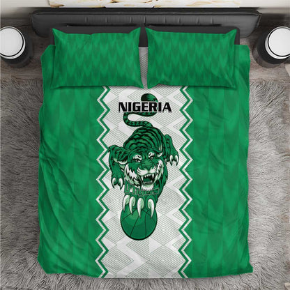 Afro Basketball Nigeria Bedding Set Go Champions DTigers - African Pride