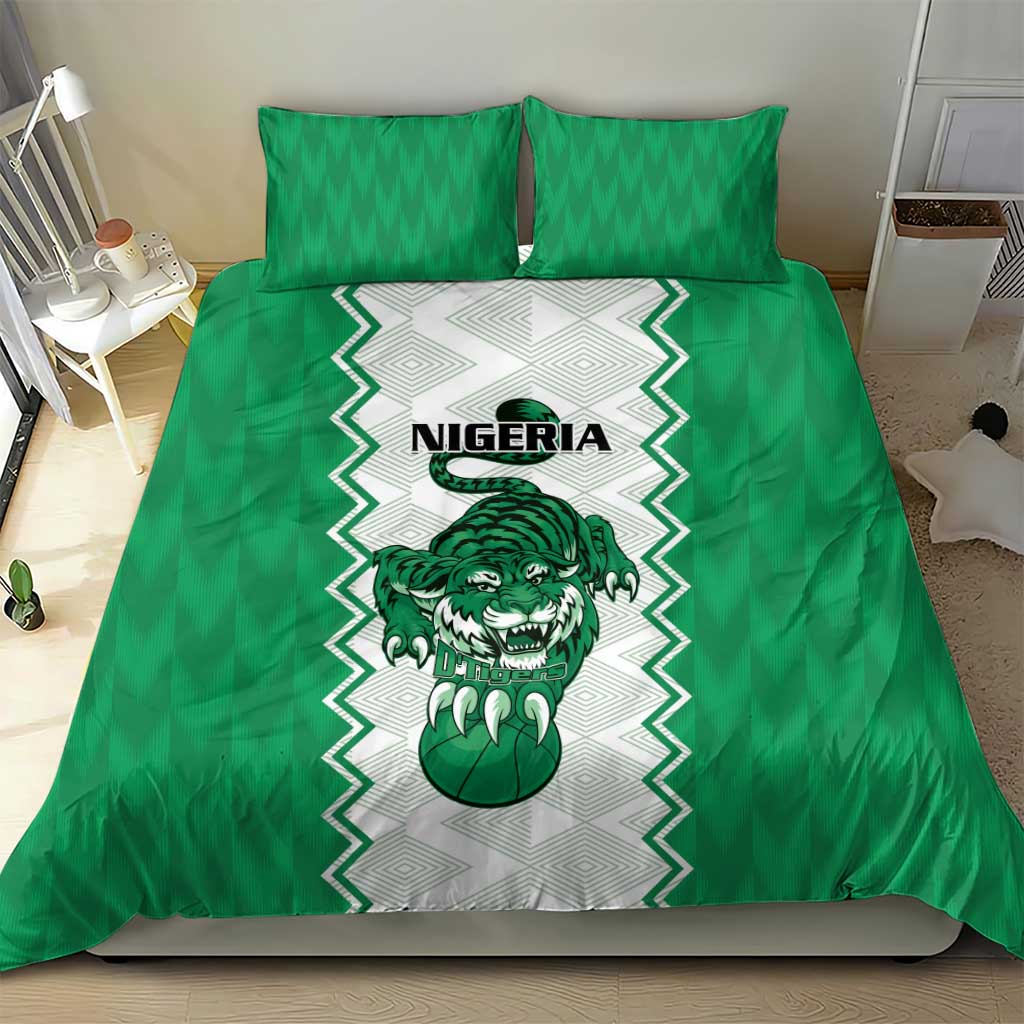 Afro Basketball Nigeria Bedding Set Go Champions DTigers - African Pride