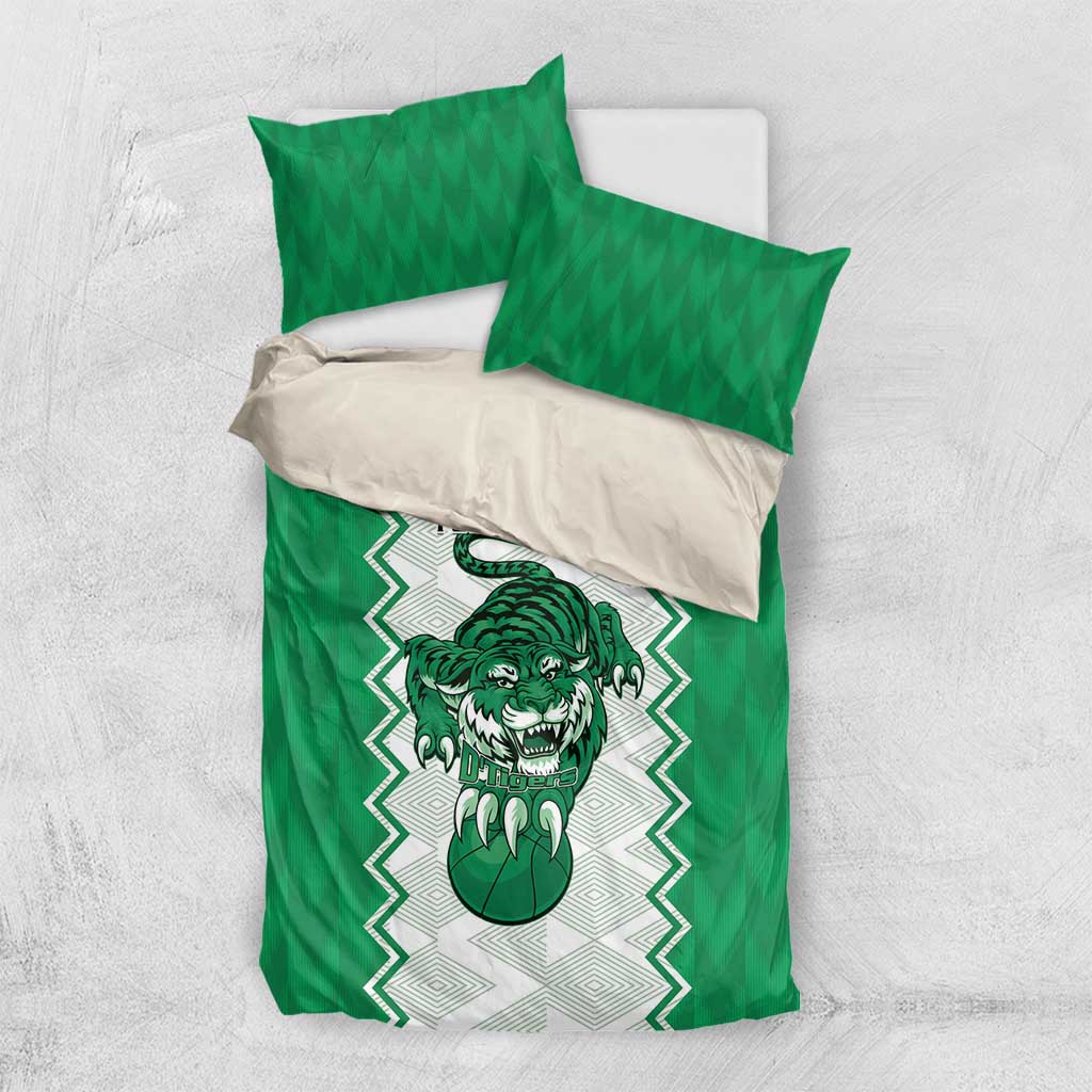 Afro Basketball Nigeria Bedding Set Go Champions DTigers - African Pride