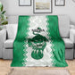 Afro Basketball Nigeria Blanket Go Champions DTigers - African Pride