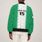 Afro Basketball Custom Nigeria Bomber Jacket Go Champions DTigers - African Pride