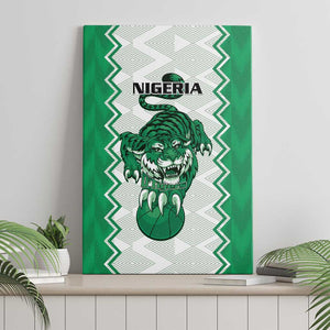 Afro Basketball Nigeria Canvas Wall Art Go Champions DTigers - African Pride