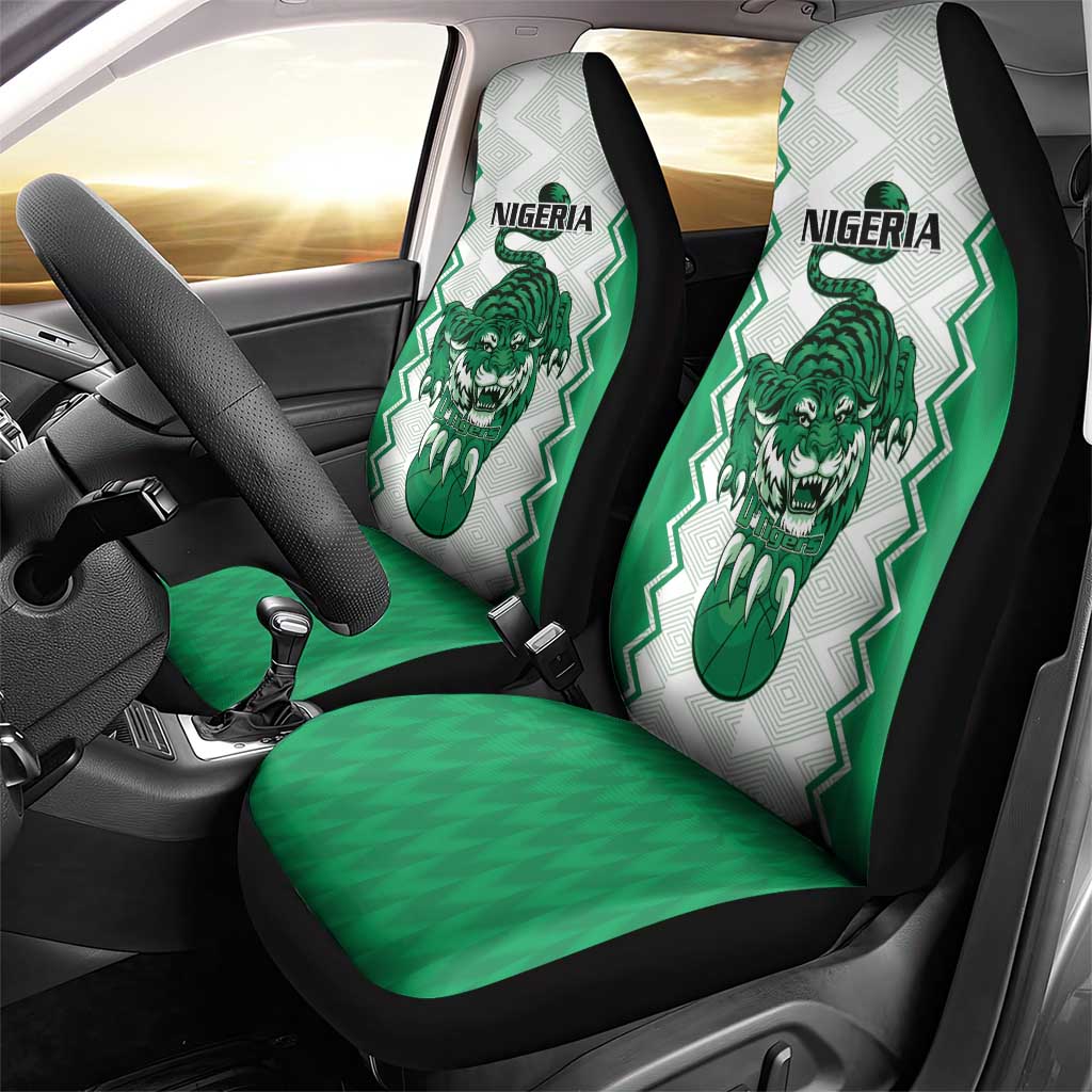 Afro Basketball Nigeria Car Seat Cover Go Champions DTigers - African Pride
