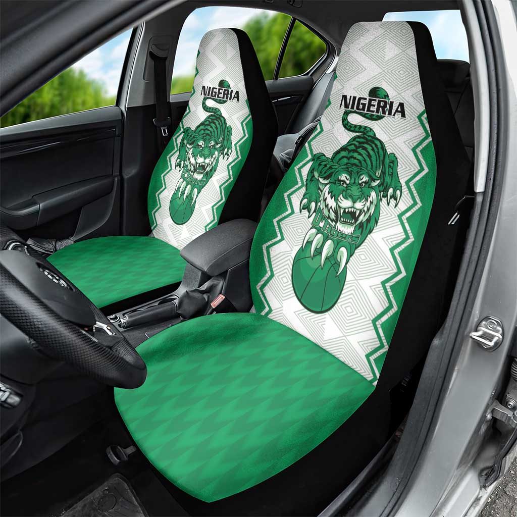 Afro Basketball Nigeria Car Seat Cover Go Champions DTigers - African Pride