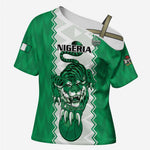 Nigeria Basketball Custom Cross Shoulder Shirt Go DTigers