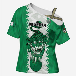 Nigeria Basketball Custom Cross Shoulder Shirt Go DTigers