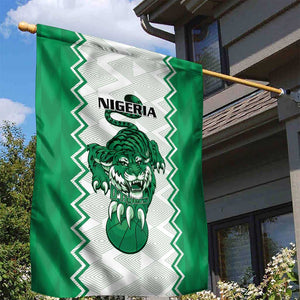 Afro Basketball Nigeria Garden Flag Go Champions DTigers - African Pride