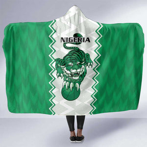 Afro Basketball Nigeria Hooded Blanket Go Champions DTigers - African Pride