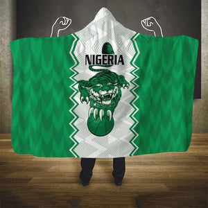 Afro Basketball Nigeria Hooded Blanket Go Champions DTigers - African Pride