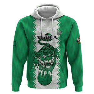 Afro Basketball Custom Nigeria Hoodie Go Champions DTigers - African Pride