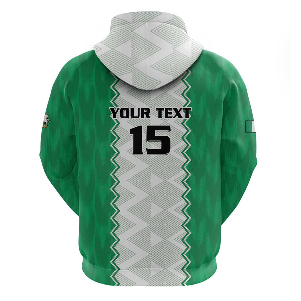Afro Basketball Custom Nigeria Hoodie Go Champions DTigers - African Pride
