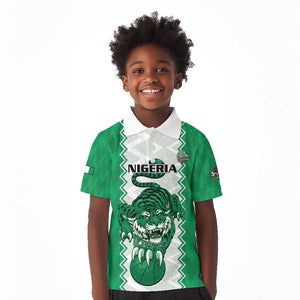 Afro Basketball Custom Nigeria Kid Polo Shirt Go Champions DTigers - African Pride