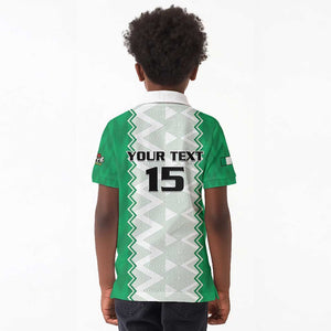 Afro Basketball Custom Nigeria Kid Polo Shirt Go Champions DTigers - African Pride