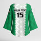 Nigeria Basketball Custom Kimono Sleeve Blouse Go DTigers