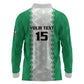 Afro Basketball Custom Nigeria Long Sleeve Polo Shirt Go Champions DTigers - African Pride