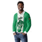 Afro Basketball Custom Nigeria Long Sleeve Polo Shirt Go Champions DTigers - African Pride