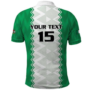 Afro Basketball Custom Nigeria Polo Shirt Go Champions DTigers - African Pride