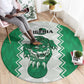 Afro Basketball Nigeria Round Carpet Go Champions DTigers - African Pride