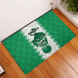 Afro Basketball Nigeria Rubber Doormat Go Champions DTigers - African Pride