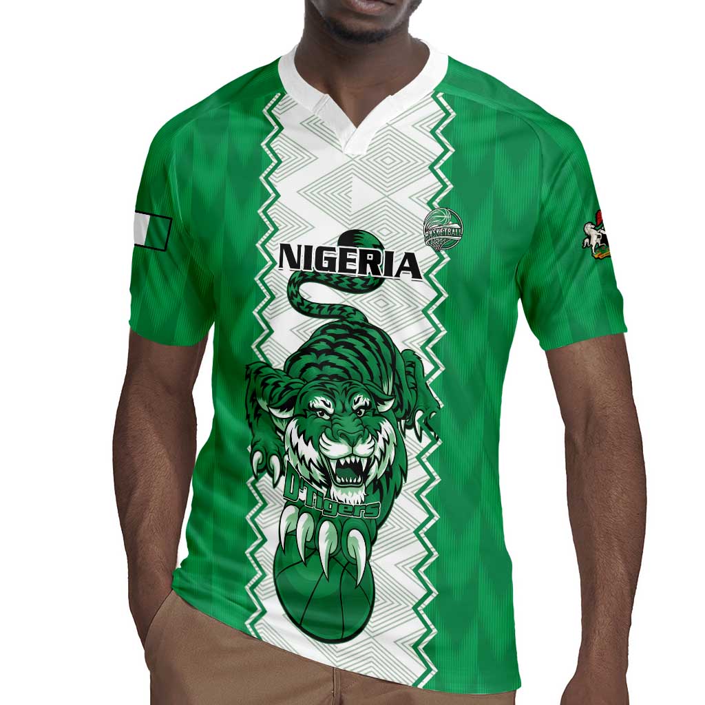 Afro Basketball Custom Nigeria Rugby Jersey Go Champions DTigers - African Pride