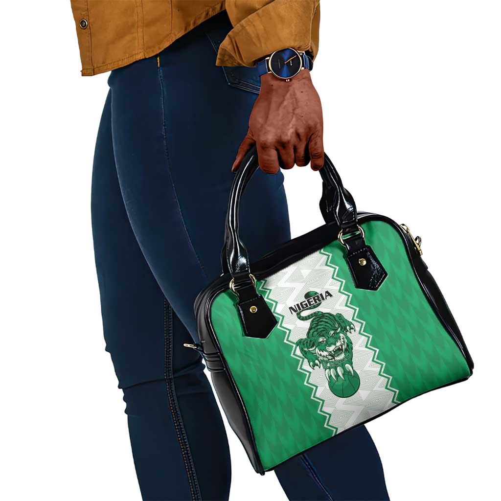 Afro Basketball Nigeria Shoulder Handbag Go Champions DTigers - African Pride